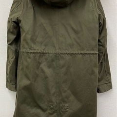 【中古品】美品 STRASBURGO &WORKS　モッズコート ラビットファー ラクーンファー 取り外し可能 ロングコート ファーコート メンズ アウターの画像