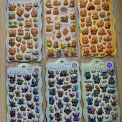 ボンボンドロップシール ぷくぷくの画像