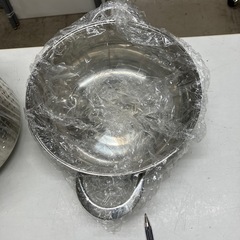 石2511-563 IH対応　パスタポット20cm 万能トング付き　未使用品の画像