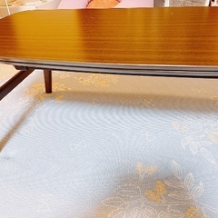 フラットヒーター　こたつテーブル+布団　家具調　長方形の画像