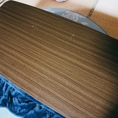 フラットヒーター　こたつテーブル+布団　家具調　長方形の画像