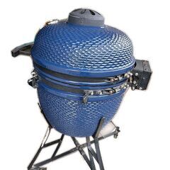 【札幌市内近郊限定自社配送のみ】LOUISIANA GRILLS セラミック製炭焼きグリル ブルー BBQコンロ 中古品 藻岩倉庫保管の画像