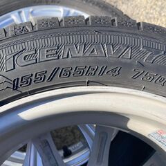 スタッドレス‼️バリミゾ‼️　‼️155/65R14‼️軽自動車‼️の画像