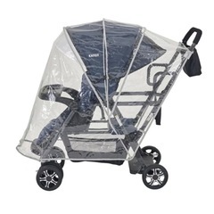 新品　２人乗りベビーカー　レインカバーの画像