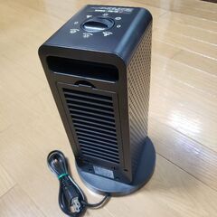 小型セラミックファンヒーター！の画像
