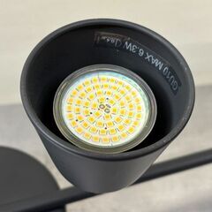 【自社配送は札幌市内限定】IKEA/イケア シーリングスポットライト KNUTBO/クヌートボー T1437F LED 4灯式 動作OK 中古【USED】の画像
