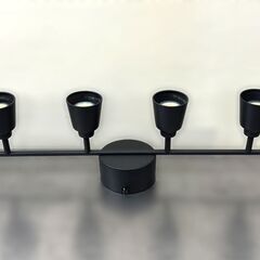 【自社配送は札幌市内限定】IKEA/イケア シーリングスポットライト KNUTBO/クヌートボー T1437F LED 4灯式 動作OK 中古【USED】の画像