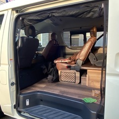 ハイエース　ワゴンGL シートカバーの画像