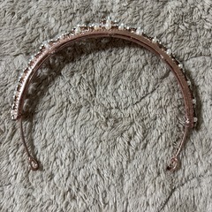 ティアラ ピンクゴールド 中古の画像