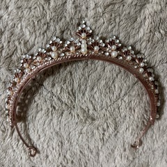 ティアラ ピンクゴールド 中古の画像