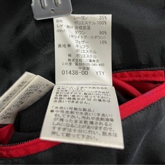 【中古品】LOVELES ラブレス ロゴ刺繍 ホワイトグース ダウンジャケット メンズ 3 三陽商会 ネイビー アームブレードダウンジャケット アウターの画像