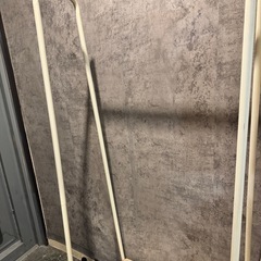 アイリスオーヤマ ハンガーラック 錆ありの画像