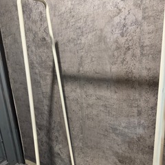 アイリスオーヤマ ハンガーラック 錆ありの画像