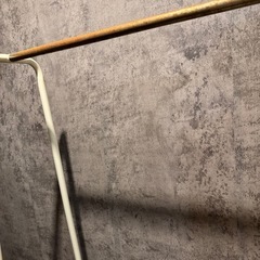 アイリスオーヤマ ハンガーラック 錆ありの画像