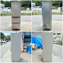 【❗️✨ファミリー向け✨❗️】パナソニック 冷蔵庫 365L 3ドア  ✨野菜室・冷凍ゆったり❗️✨簡易清掃・動作確認済み❗️の画像