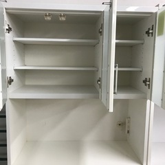 ジャングルジャングル貝塚店　ニトリ　食器棚　3枚扉　大容量　貝塚市　二色浜　リサイクルショップの画像