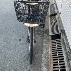738  パナソニック最新機種電動アシスト自転車viviDX26インチグレー系ボディーの画像