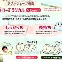 【特価】定価23,000円 ベビー布団セット 京都西川 組布団７点セットの画像