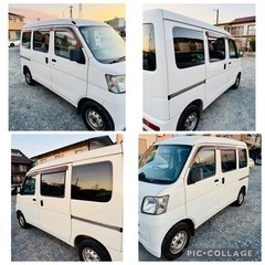 走行14.7万 パワーウィンドウ キーレス ETC ハイゼット 車検2年  Bカメラ ドラレコの画像