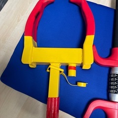 【決まりました】ハンドルロック　タイヤロックの画像