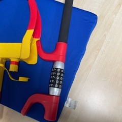 【決まりました】ハンドルロック　タイヤロックの画像