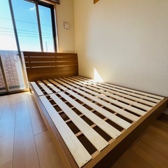 【良品】中古セミダブルベッドの画像