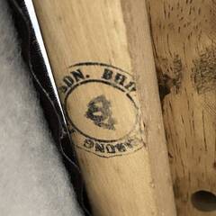 🔷🔶🔷ww3/25 ロッキングチェア 1人掛けソファー W61×D66×H94cm 1S ソファー リビング 家具 レトロ ミッドセンチュリー ★直接引取歓迎◎🔷🔶🔷の画像