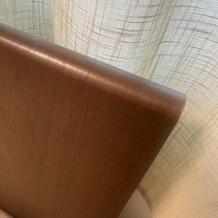 ダブルベッド跳ね上げ式収納とマットレス付きの画像