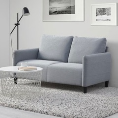 IKEA 2人掛けソファの画像