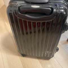 キャリーケース　ツートーン　鍵なしの画像