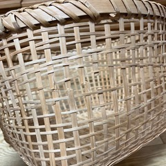 収納カゴ バスケット 深型　おしゃれ ナチュラル 直径約35cmの画像