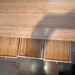 IKEA スリム　デスクの画像