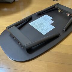 ニトリ　折り畳み式ローテーブルの画像