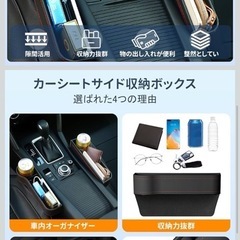 カーシート隙間収納ボックスの画像