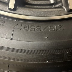 スタッドレスタイヤホイール4本セット5穴の画像