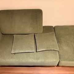 コーデュロイ 10style デザイン カウチソファー オーサムの画像