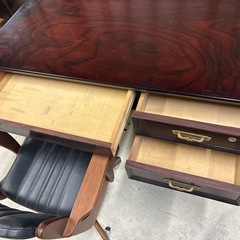 書斎デスクセット②の画像