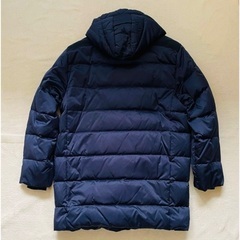 【超美品】CAPRI (カプリ) ダウンコート ダウン90% Mサイズ　ネイビーの画像