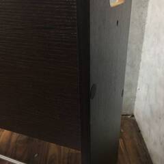 🔷🔶🔷ww2/95 木製 本棚 マガジンラック W87×D26×H80cm 子供部屋 インテリア 棚 ラック 収納 収納用品 ★直接引取限定◎🔷🔶🔷の画像