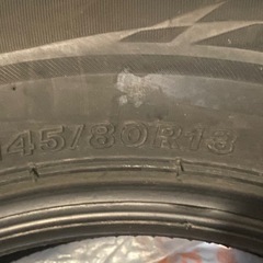 BRIDGESTONEスタッドレスタイヤ13インチ(取引終了)の画像