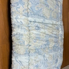 和式布団一式ブルーの画像