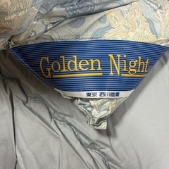 和式布団一式ブルーの画像