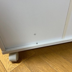 押入れ収納ワゴン　キャスター　本棚の画像
