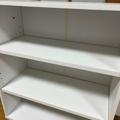 押入れ収納ワゴン　キャスター　本棚の画像