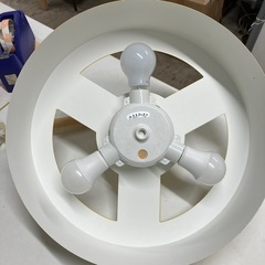 I 2511-565 オリカランプ3 バルブペンダント　通電確認済み　おしゃれなインテリア中古美品の画像