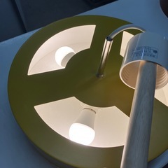 I 2511-565 オリカランプ3 バルブペンダント　通電確認済み　おしゃれなインテリア中古美品の画像