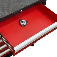 ◯TONE トネ ツールキャビネット ロールキャブ ツールチェスト ワゴン カート キャスター 工具箱 5段引き出し 中古品■ジモティ姫路の画像