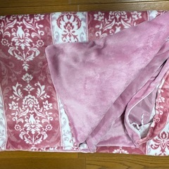 羽根肌掛け布団他　ピンクの画像