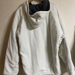 PRO-KEDS リバーシブルフリースジャケット 3L 白×紺 美品 の画像