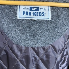PRO-KEDS リバーシブルフリースジャケット 3L 白×紺 美品 の画像